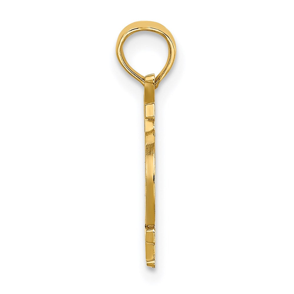 Gold Polished Key West Pendant