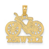 Gold Polished Key West Pendant