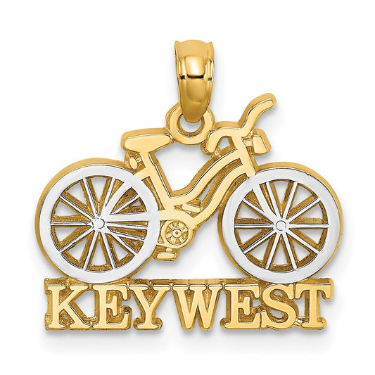 Gold Polished Key West Pendant