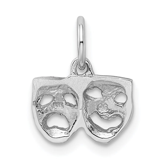 Gold Comedy/Tragedy Charm