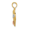 Gold Polished Grandmother Pendants