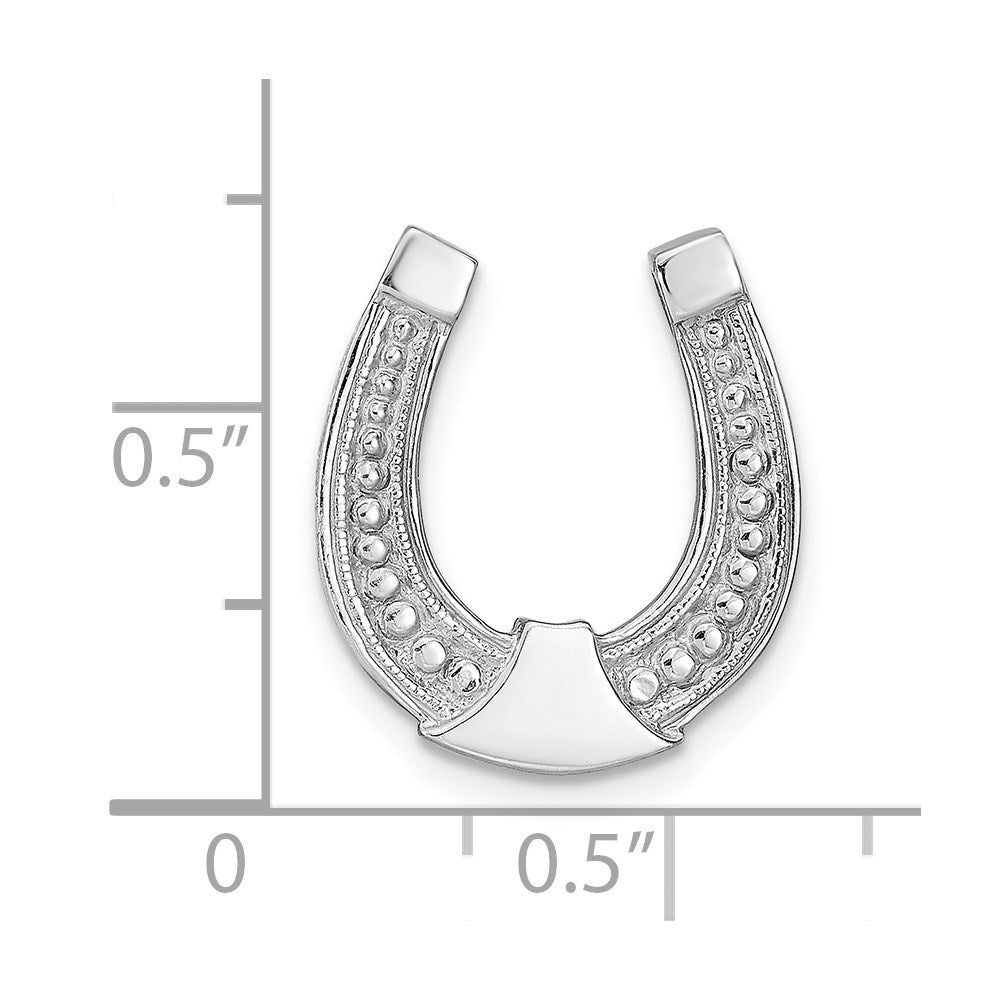 Gold Polished Horseshoe Pendants