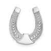 Gold Polished Horseshoe Pendants