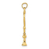 Gold Polished Medical Pendants