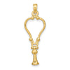 Gold Polished Medical Pendants