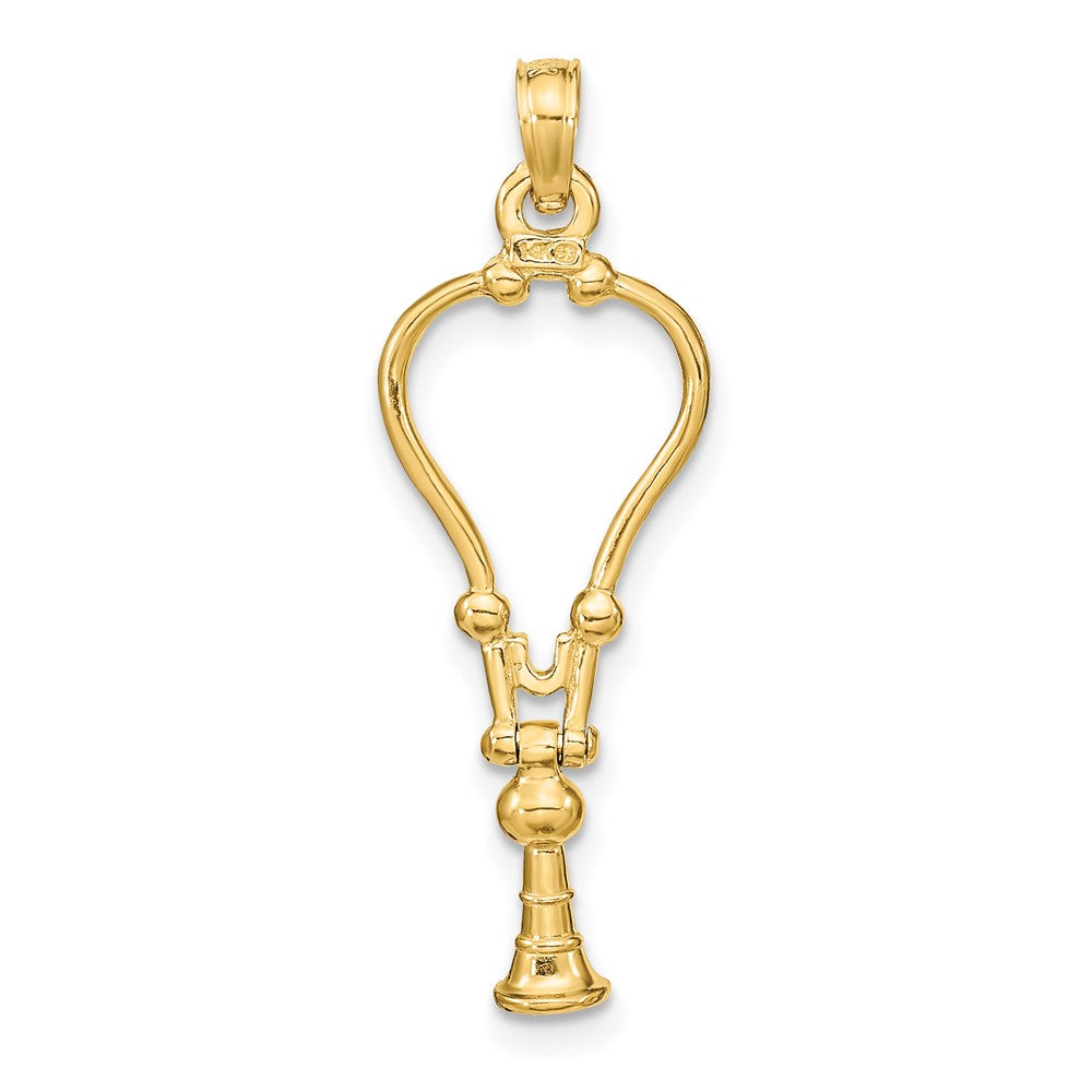 Gold Polished Medical Pendants