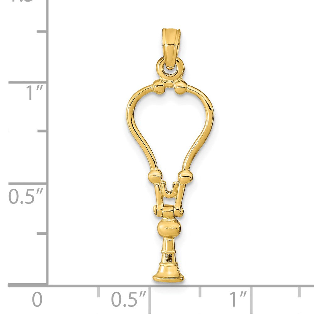 Gold Polished Medical Pendants