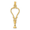 Gold Polished Medical Pendants
