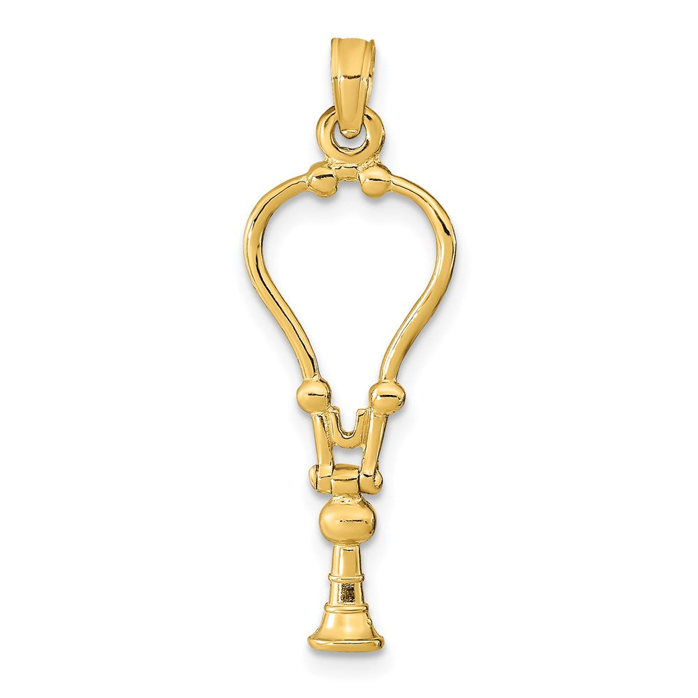 Gold Polished Medical Pendants