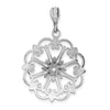 Gold Polished Filigree Pendants