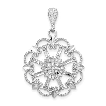 Gold Polished Filigree Pendants