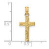14k Crucifix Pendant