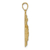 Gold Crucifix Pendant