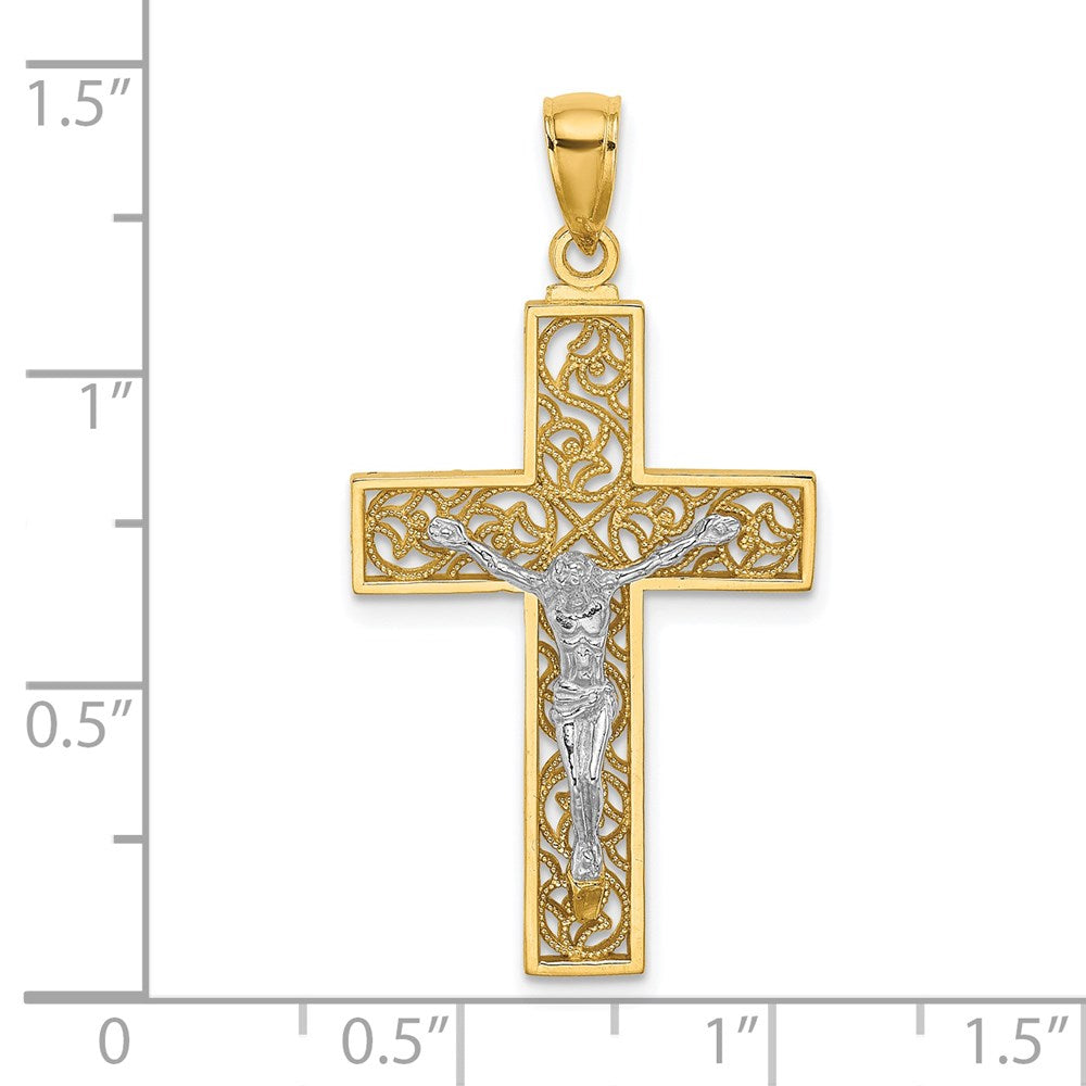 Gold Crucifix Pendant