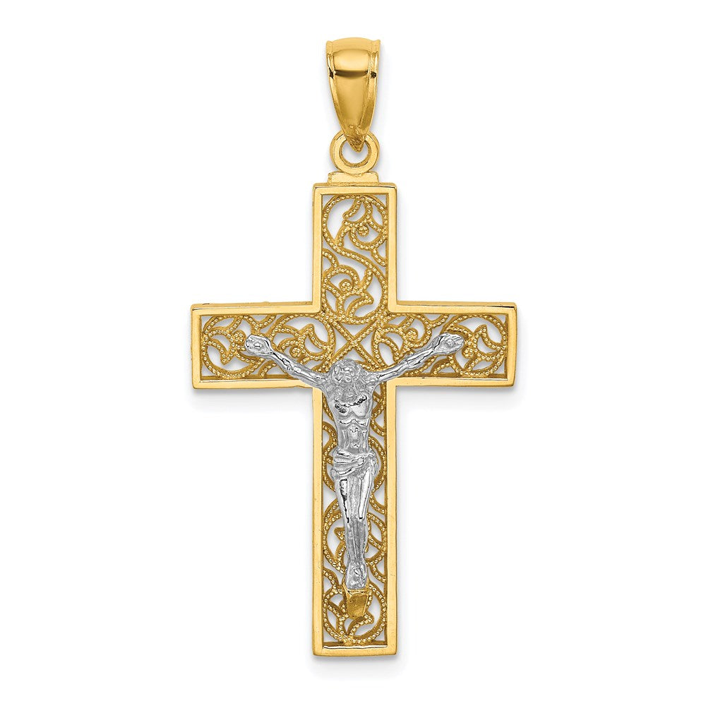 Gold Crucifix Pendant