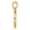 14K Letter C Initial Pendant