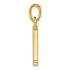 14K Polished Letter L Pendant