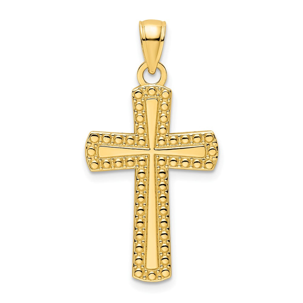 Gold Latin Cross Pendant