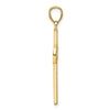 Gold Latin Cross Pendant