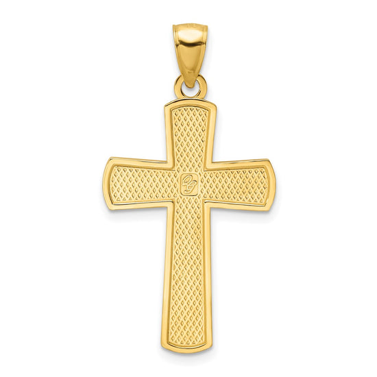 Gold Latin Cross Pendant