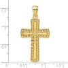 Gold Latin Cross Pendant