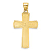 Gold Latin Cross Pendant