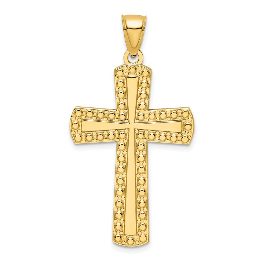 Gold Latin Cross Pendant