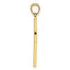 Gold Latin Cross Pendant