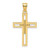 Gold Latin Cross Pendant