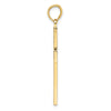 Gold Latin Cross Pendant