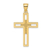 Gold Latin Cross Pendant
