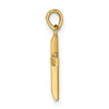 Gold Latin Cross Pendant