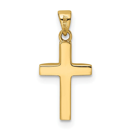 Gold Latin Cross Pendant