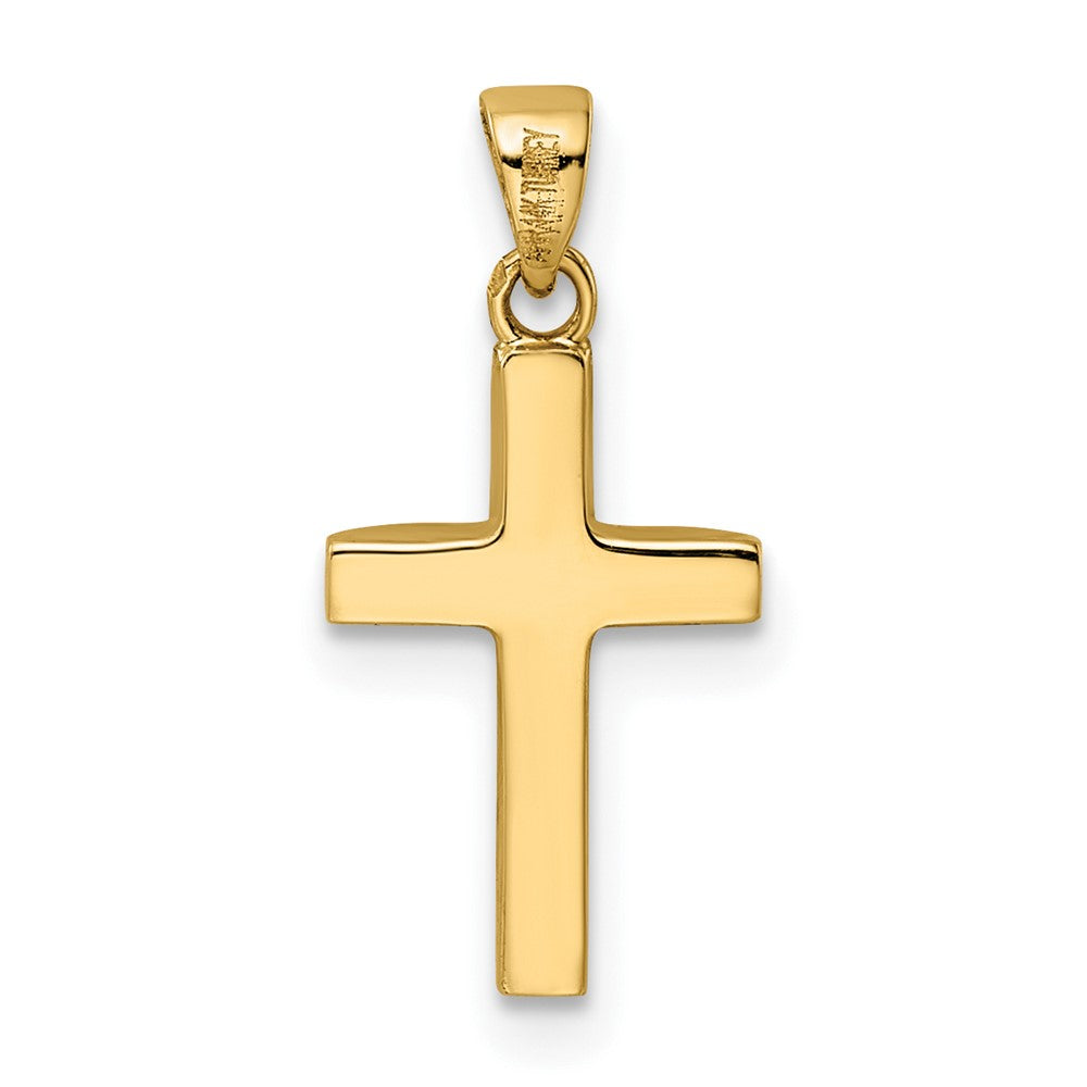 Gold Latin Cross Pendant