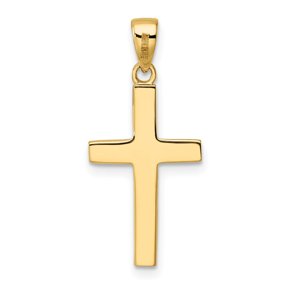 Gold Latin Cross Pendant