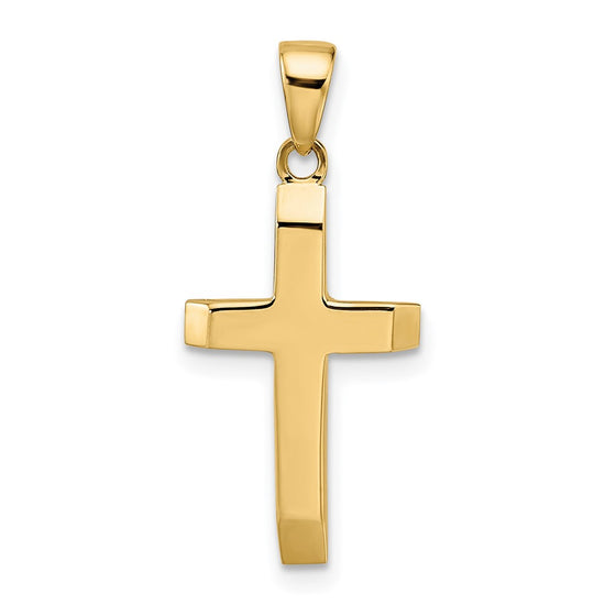 Gold Latin Cross Pendant