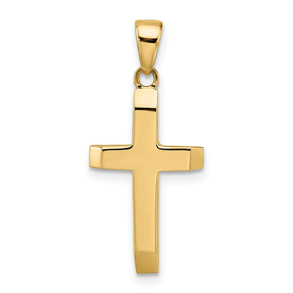 Gold Latin Cross Pendant