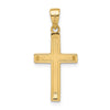 Gold Latin Cross Pendant