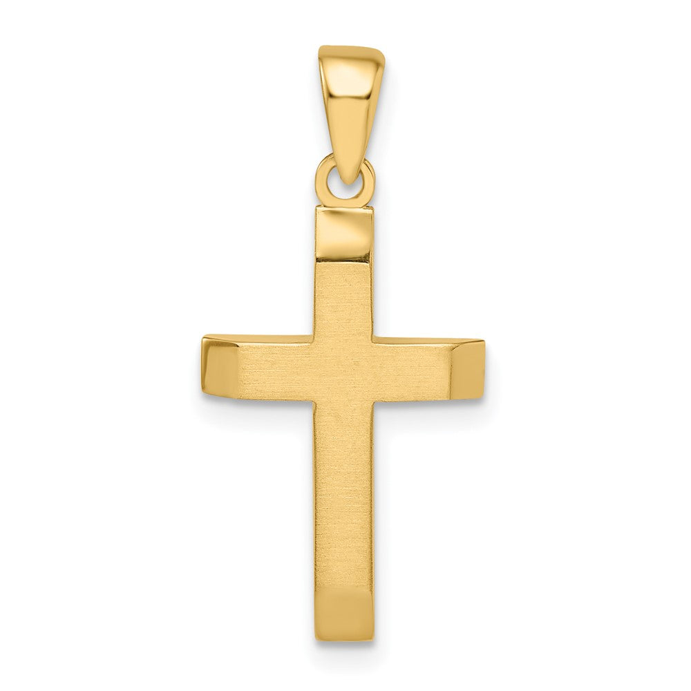 Gold Latin Cross Pendant