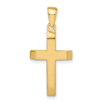 Gold Latin Cross Pendant