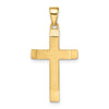Gold Latin Cross Pendant