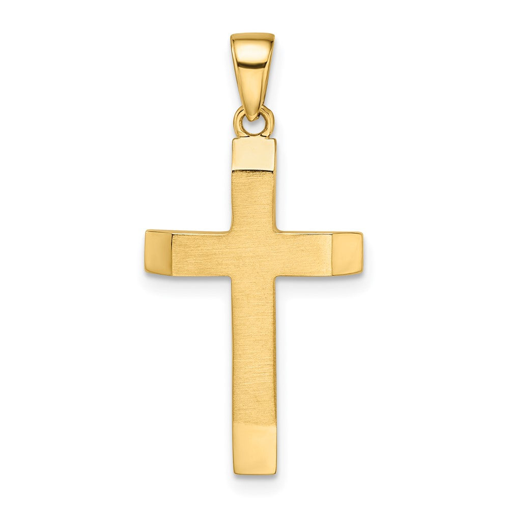 Gold Latin Cross Pendant