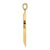 Gold Latin Cross Pendant