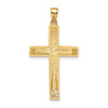Gold Latin Cross Pendant