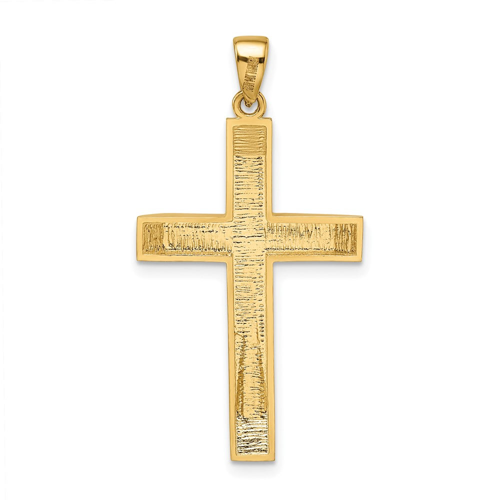 Gold Latin Cross Pendant