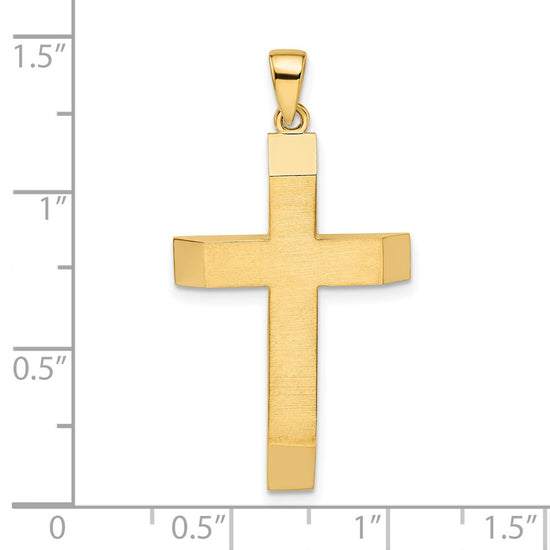 Gold Latin Cross Pendant