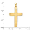 Gold Latin Cross Pendant