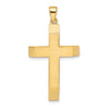 Gold Latin Cross Pendant