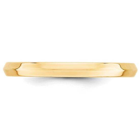 Knife Edge Comfort Fit Band — 2.5 mm
