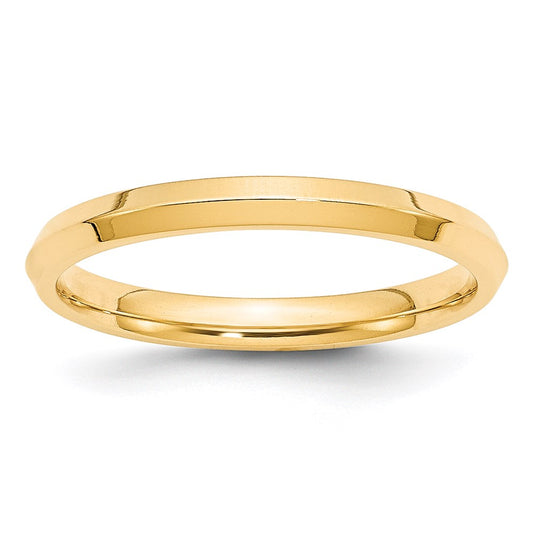 Knife Edge Comfort Fit Band — 2.5 mm